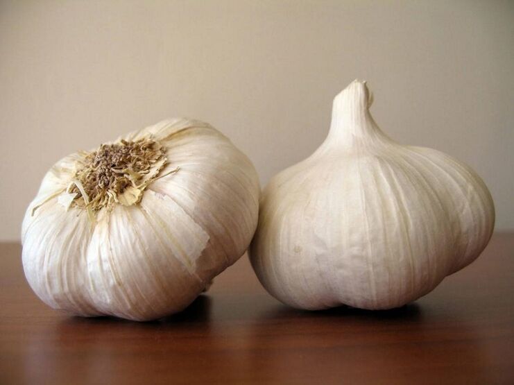 garlic to eliminate parasites