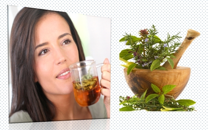 drink herbal decoction to eliminate parasites